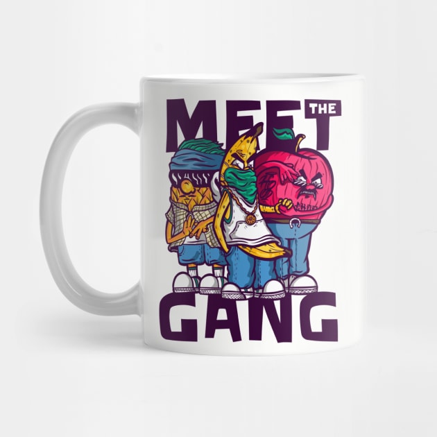 Meet The Gang Vegetable Thugs by DesignsbyBryant